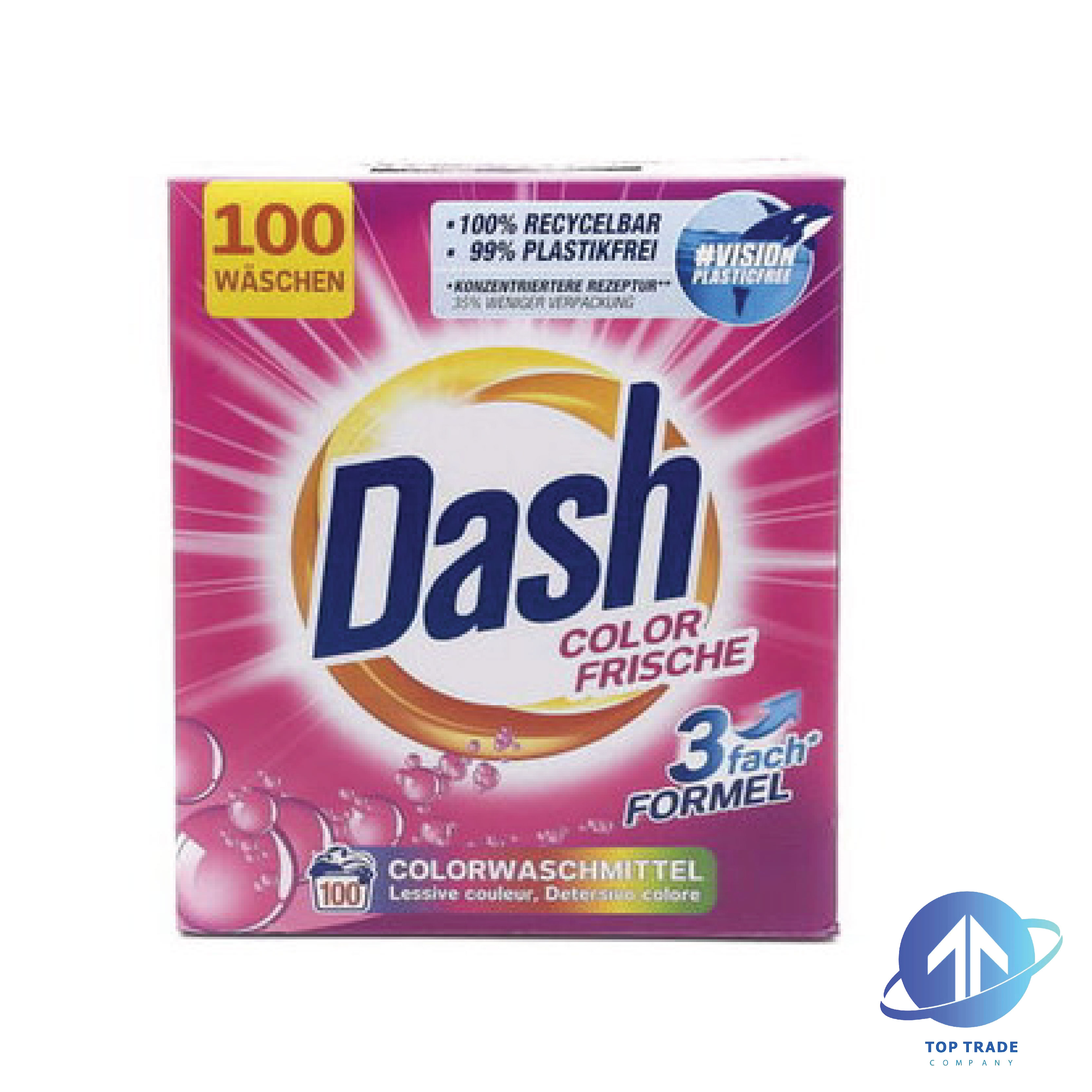 Dash washing powder fresh colour 6 kg/100sc